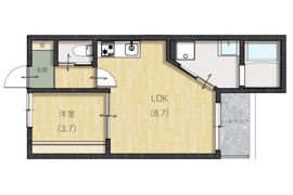 Lien国富の間取り画像