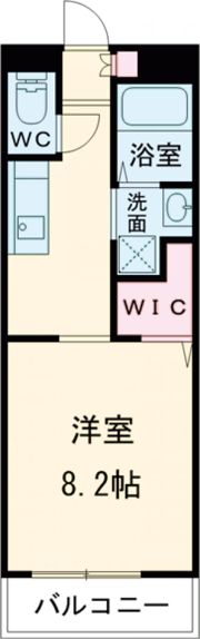 エフィシア新外の間取り画像