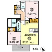 ベルカーサの間取り画像