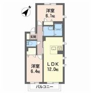 シャーメゾン泉陽Bの間取り画像