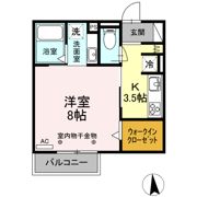 メゾンときⅥの間取り画像