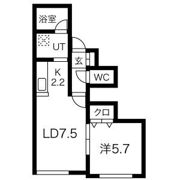 モンレーヴⅥの間取り画像