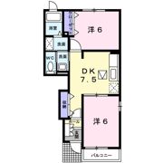 ピアヌ－ラ・コ－ダⅡの間取り画像