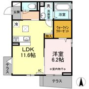 D-room西ヶ原の間取り画像