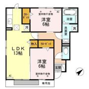 クレアートの間取り画像