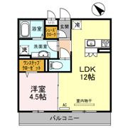 メゾンドゥ エスポワールの間取り画像