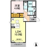クレールリコルドの間取り画像