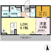 クレールリコルドの間取り画像