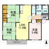 ボヌール羽屋Bの間取り画像