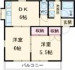 クローバーAの間取り画像