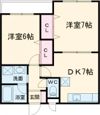 アジュール広田の間取り画像