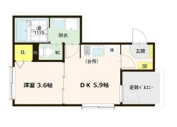フォワード伏見稲荷の間取り画像