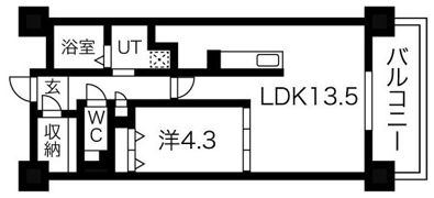 THE MUSE駅南の間取り画像