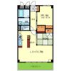 若草ハイツの間取り画像