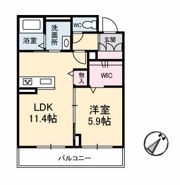 アントゥール A棟の間取り画像