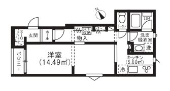 オシアゲドットの間取り画像