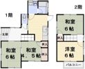 高茶屋小森町ライフプラン貸家の間取り画像