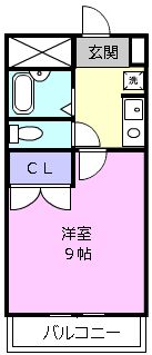 大谷第1の間取り画像