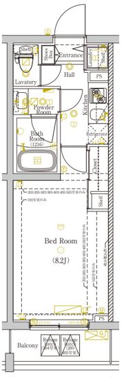 DIPS赤羽北WESTの間取り画像