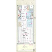 エステムプラザ品川大崎駅前レジデンシャルの間取り画像
