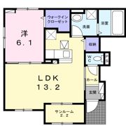 ヴェルドミール緑台Ⅰの間取り画像
