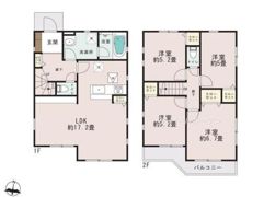 クレイドルガーデン厚木市山際第26 1号棟の間取り画像