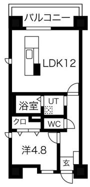 THE MUSE駅南の間取り画像