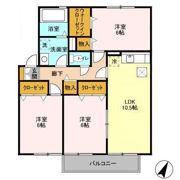 ファミーユつくば ABCの間取り画像