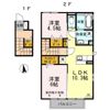 ハピネス Aの間取り画像