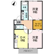 カーサ梨野 Aの間取り画像