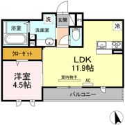 グランディール コートの間取り画像