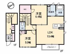アトリエールⅡの間取り画像