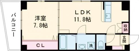 アパアズーロの間取り画像