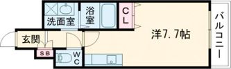 THE GARNET SUITE RESIDENCE 京都駅南の間取り画像
