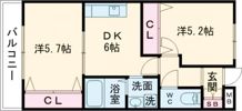 ヨーロピアンシャレー清水万石 参番館の間取り画像