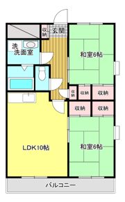 東山ハウスIIの間取り画像