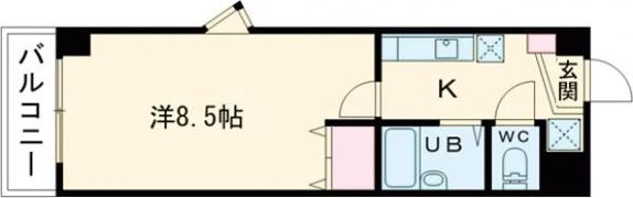 APEX FLAT Rの間取り画像