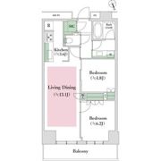 ザ・パークハウス新宿タワーの間取り画像