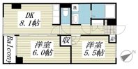 ユニパリス柏駅前の間取り画像