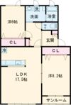 セピア七重浜の間取り画像
