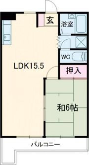 ラディア永犬丸の間取り画像