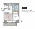ラグゼナ八王子新町の間取り画像