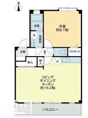 タカラハイツの間取り画像
