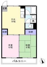 吉田マンションの間取り画像