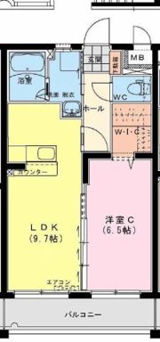 クレッシェンドの間取り画像