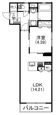 レストリーシェディジョーヴェの間取り画像