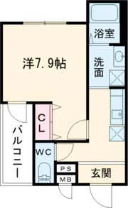 フジパレス堺駅EASTの間取り画像