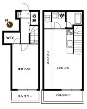 エルスタンザ中野新井の間取り画像