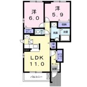 ニューブローテの間取り画像