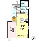 ラポールの間取り画像